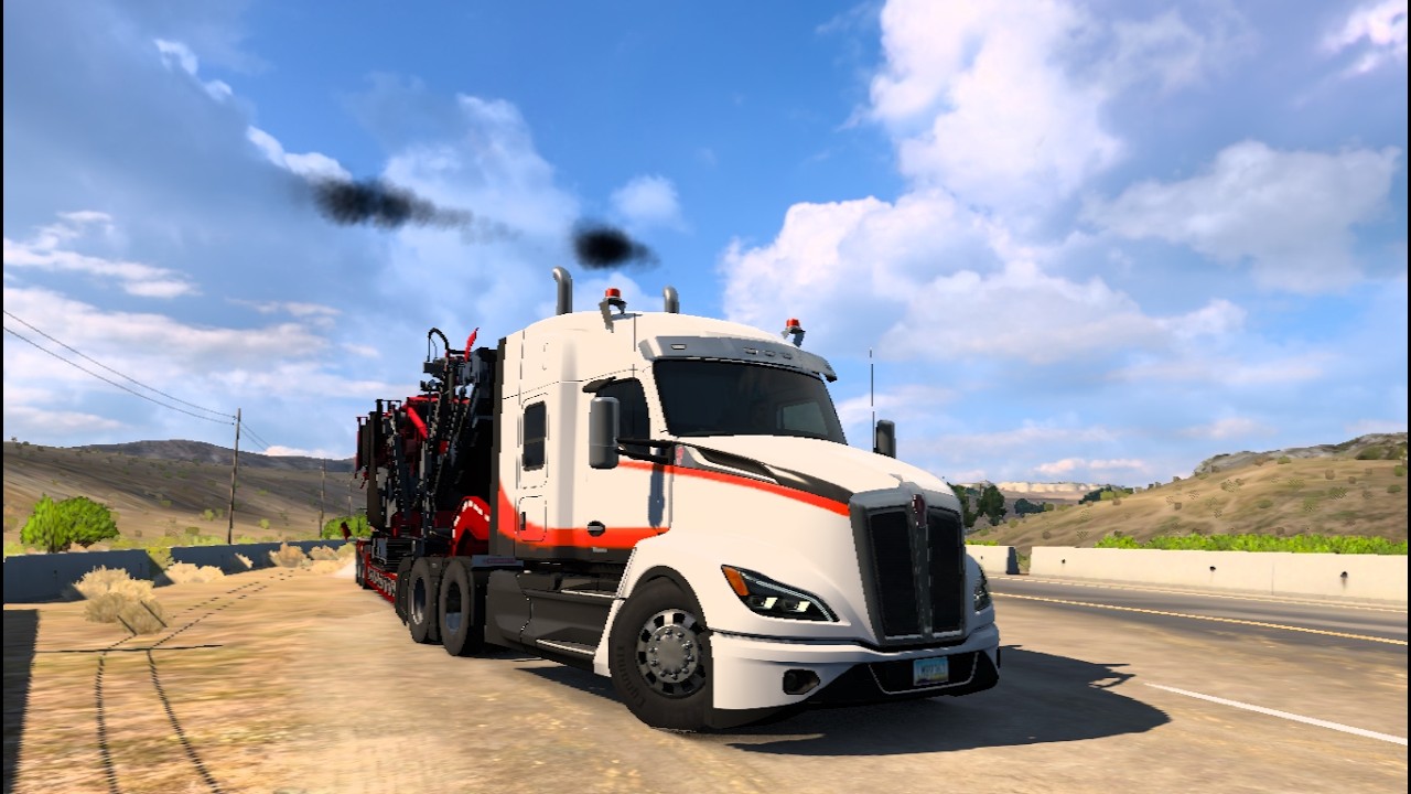 CONVOY MAPA BASES CON KW T680 #atsmods V1.58.1.4