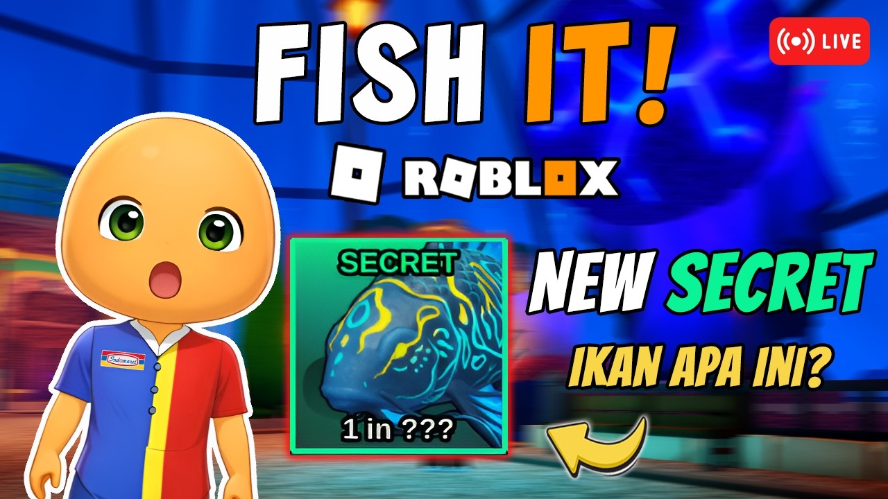 ADA IKAN BARU HANYA BISA DIDAPATKAN DARI GROUP FISHING😱 - FISH IT! ROBLOX INDONESIA