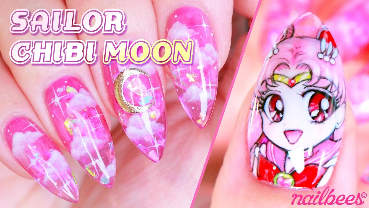 ☆ Sailor Chibi Moon Inspired Nail Art ☆
