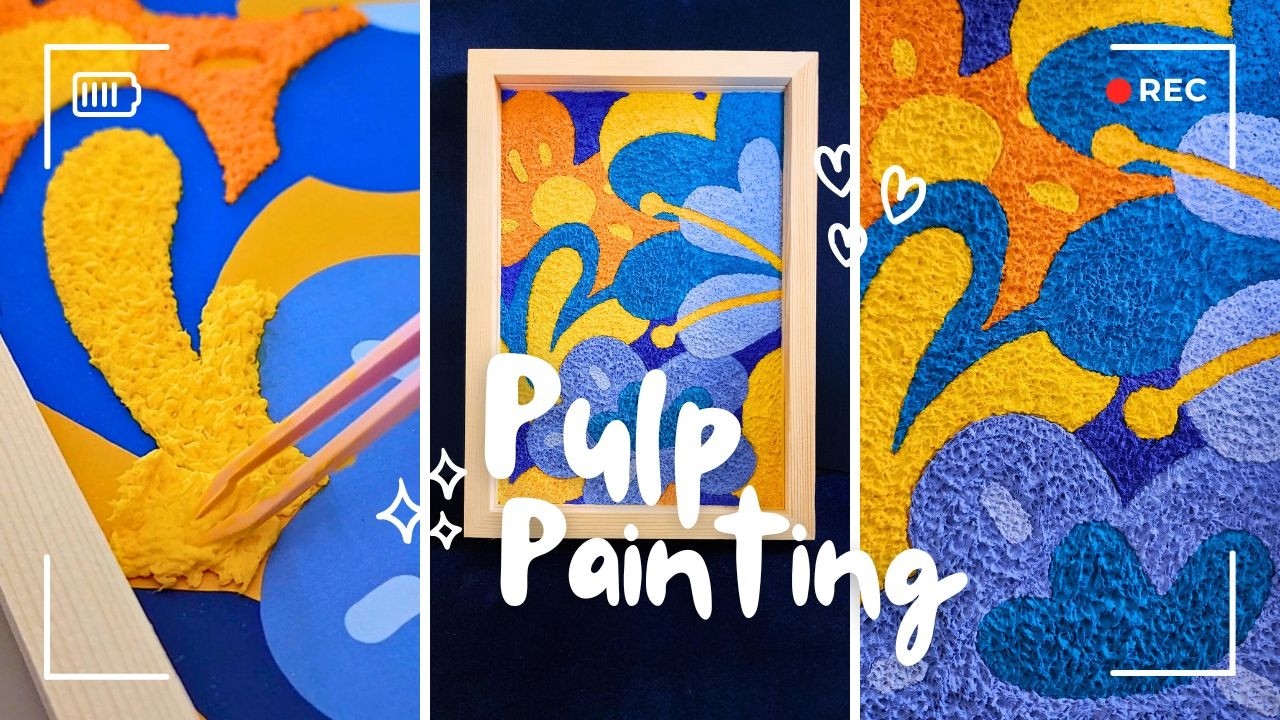 Painting with Paper Pulp is Surprisingly Satisfying
