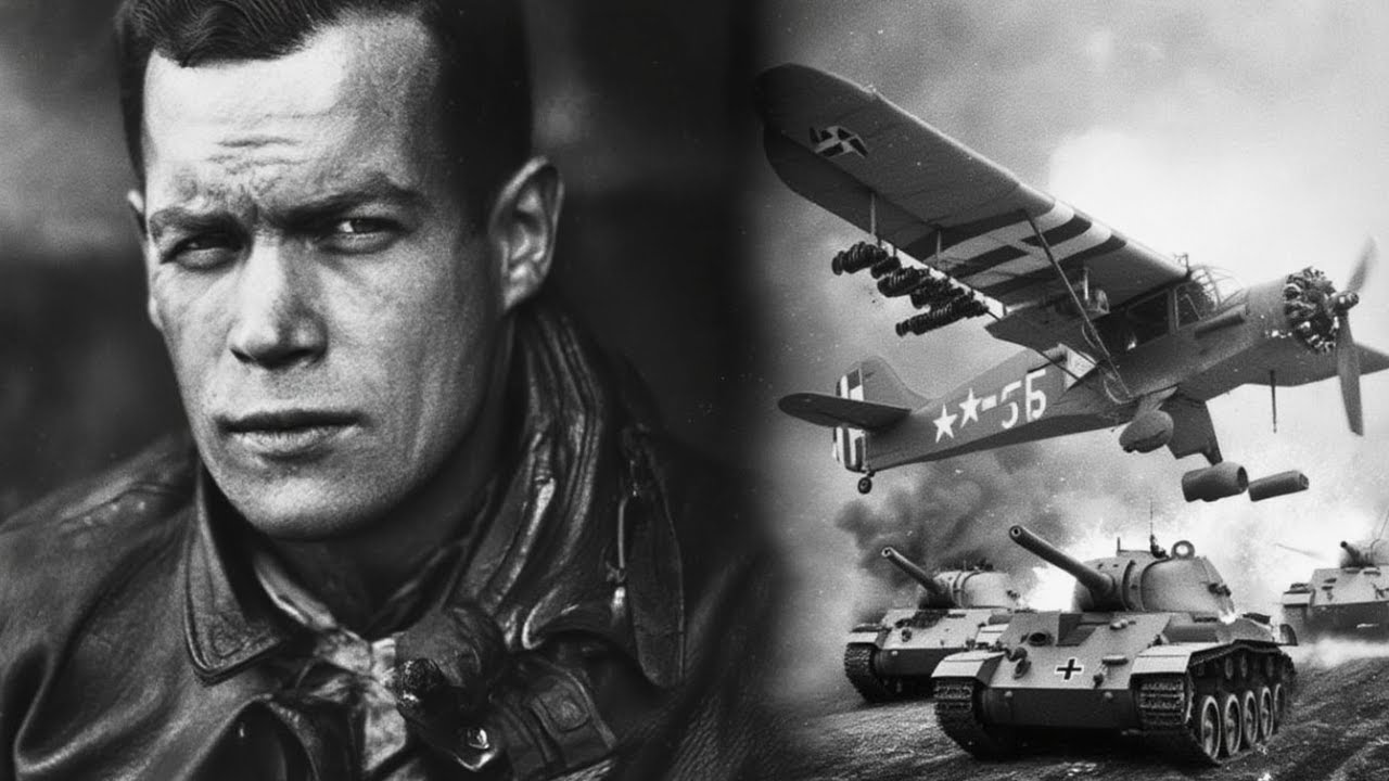 Ils Ont Ri De Son Avion En Papier — Jusqu’À Ce Que « Bazooka Charlie » Détruise 4 Chars Avec Piper