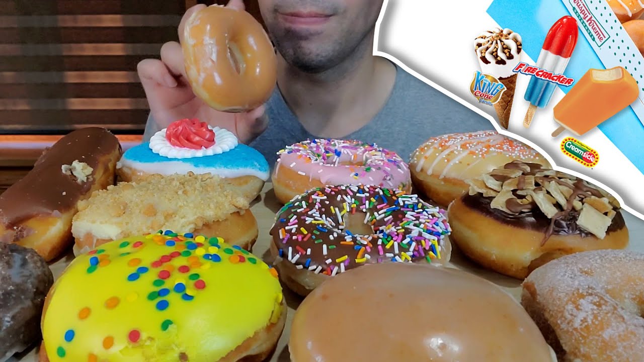 New Krispy Kreme Ice Cream Donuts