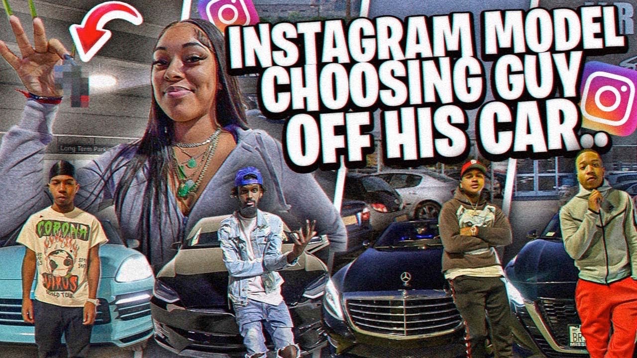 Instagram Baddie Picks Her Date Off Only Seeing Their Cars . . .