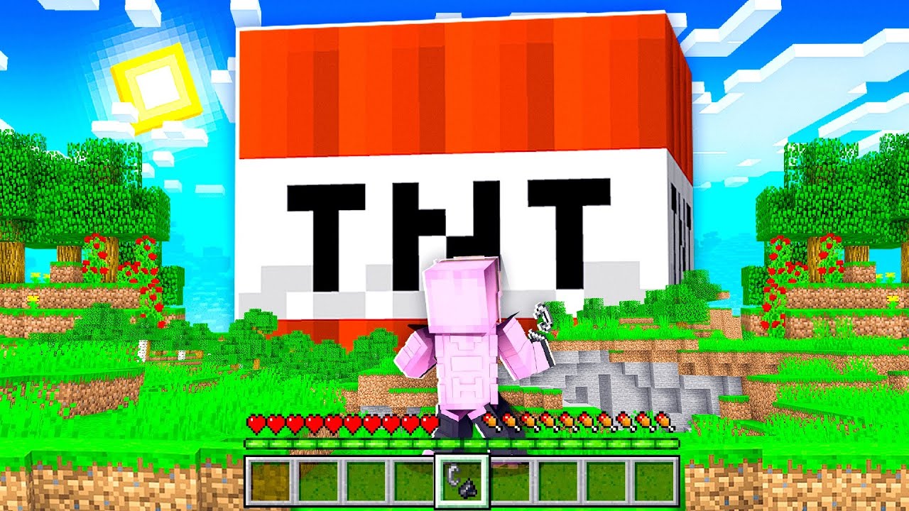 Mit ILLEGALEM MODDED TNT Minecraft INSEL ZERSTÖREN!