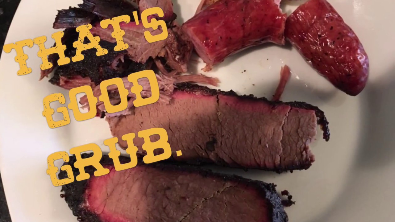 All Night Brisket: cooked on a UDS