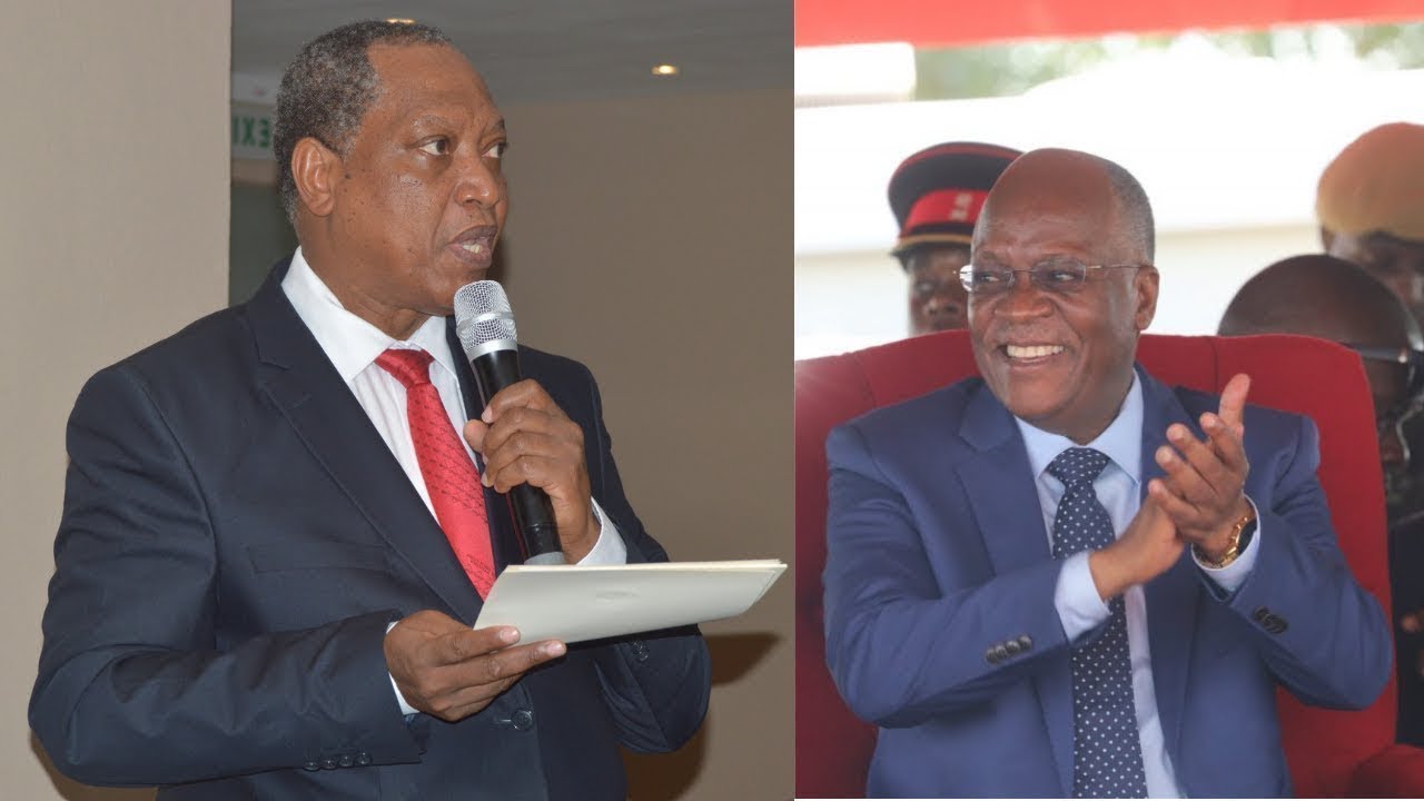 MBWEMBWE ZA PROF. KABUDI MBELE YA RAIS MAGUFULI