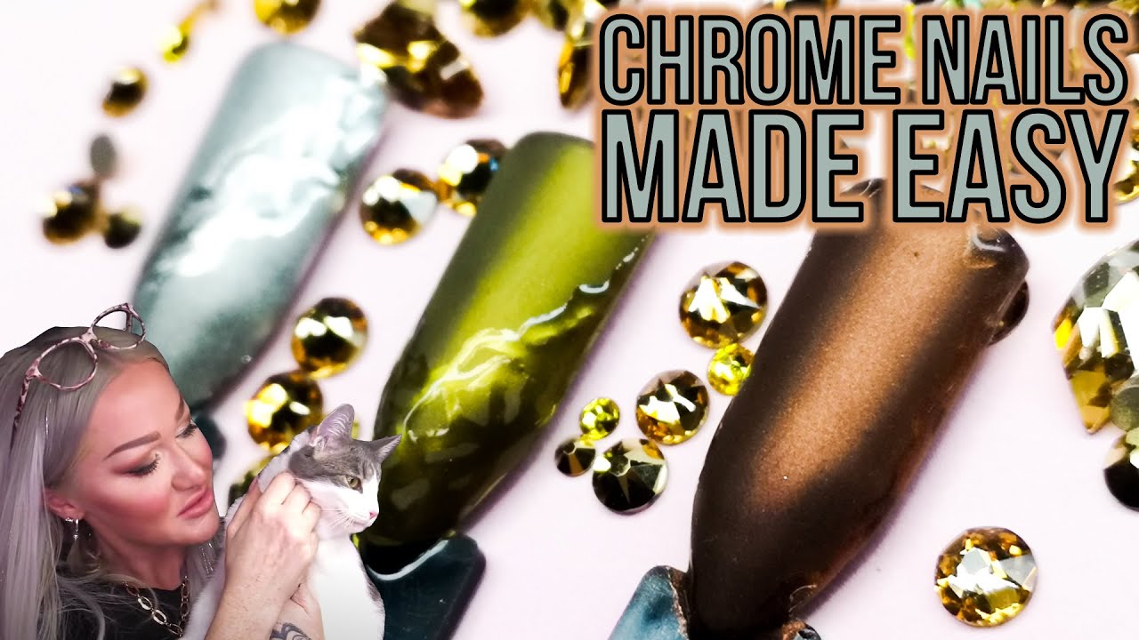 Matte Chrome Nails | A Twist on Chrome!
