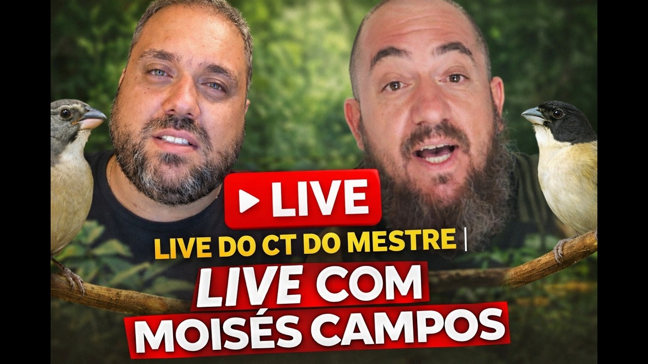 LIVE COM MOISÉS CAMPOS
