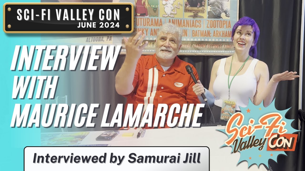 Maurice LaMarche interview at Sci-Fi Valley Con June 2024