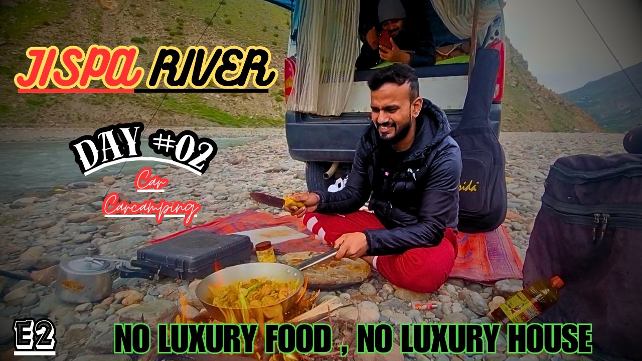 Day2 Riverside CarCamping 🚗RoadTrip Delhi to Ladakh and Kashmir( ghumakkadmohitbhai ) #viral #travel