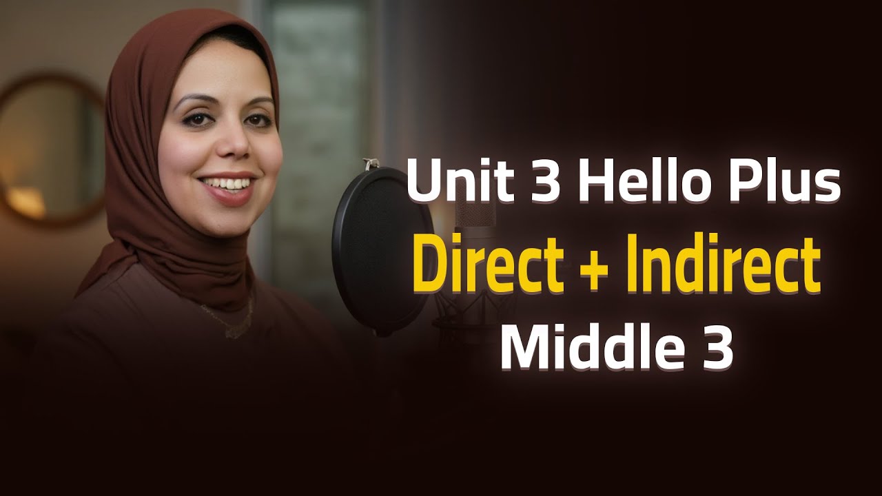 Unit 03 Hello Plus | Direct + Indirect |Midddle 3