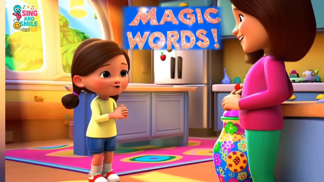 Always Say Please and Thank You | Kids Song About Good Manners | Sing and Smile