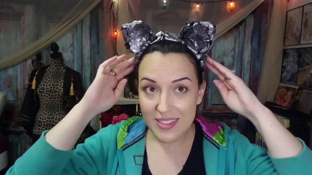 Crafting with Cosplay Fabrics - EP. 20 - Kitty ear headband