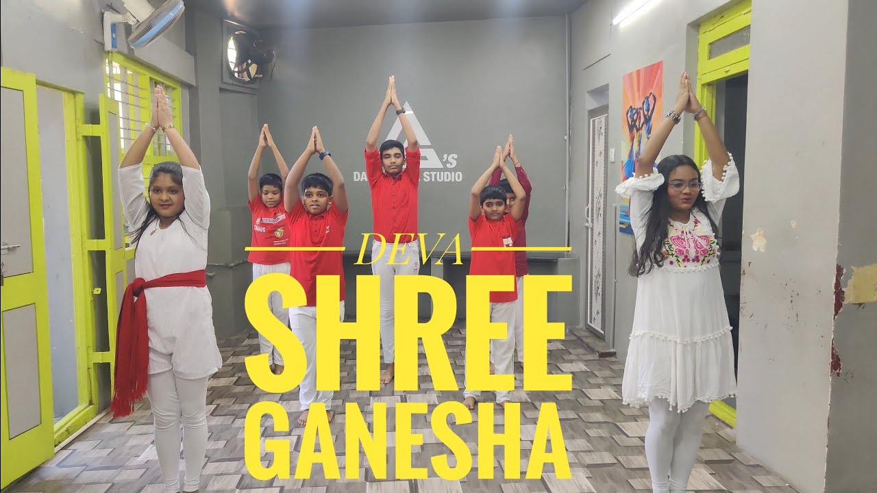 DEVA SHREE GANESHA | KIDS DANCE | DANCE WELL STUDIO 