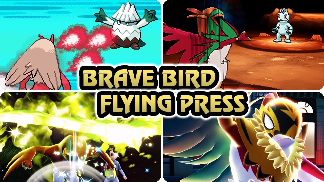 [Mega] Evolution of Hawlucha Brave Bird & Flying Press (2006 - 2025)