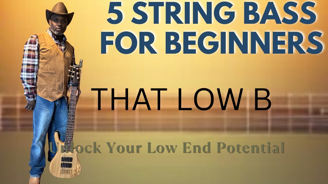 5 String Bass for Beginners[That Low B]