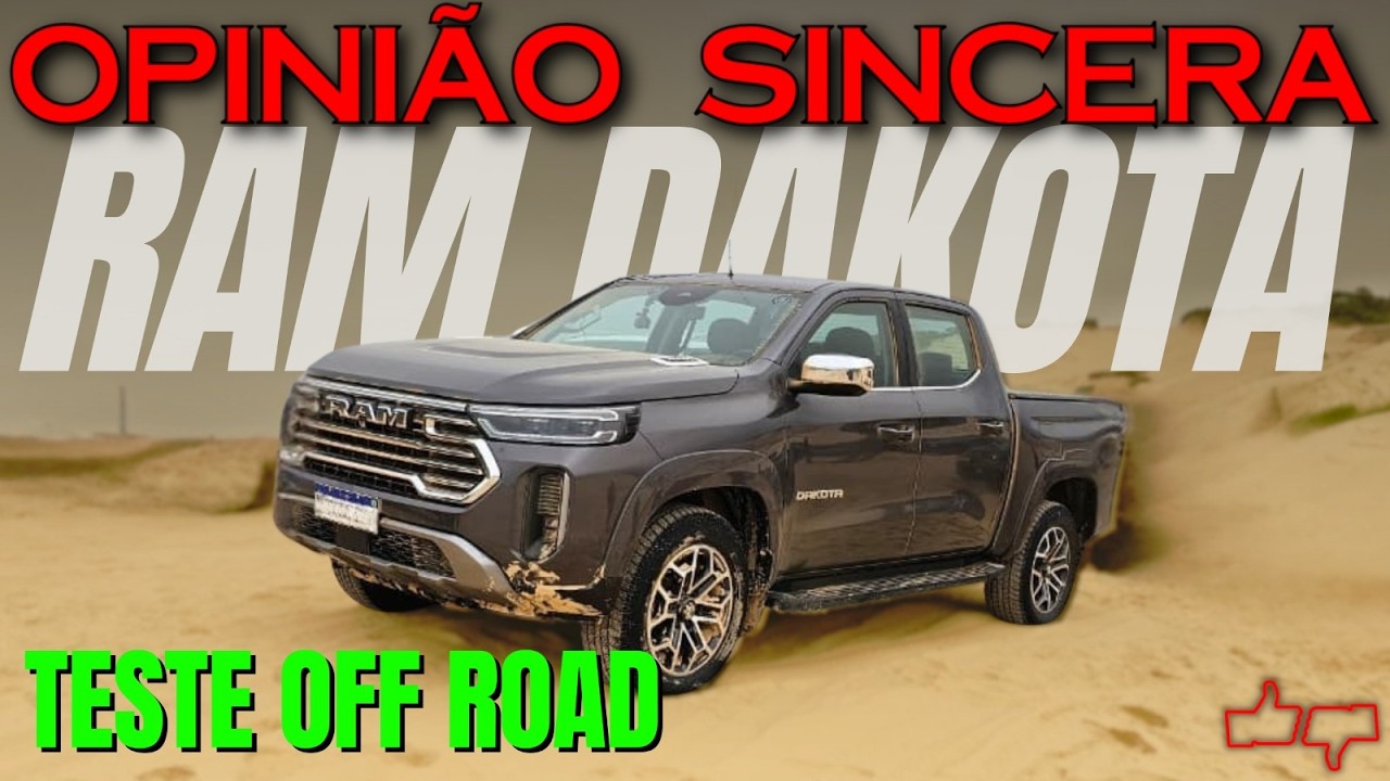 RAM Dakota: picape BRUTA de verdade? Testamos na trilha, OFF ROAD. Ser&aacute; que aguenta? Vale a Pena?