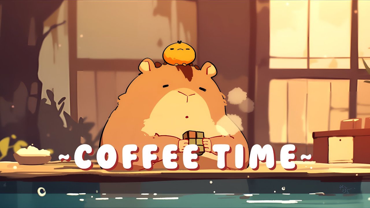 Capybara Lofi Collection - Chill Study Music Mix ~ Sweet Dreams ~ 🦫 🎵 🌙