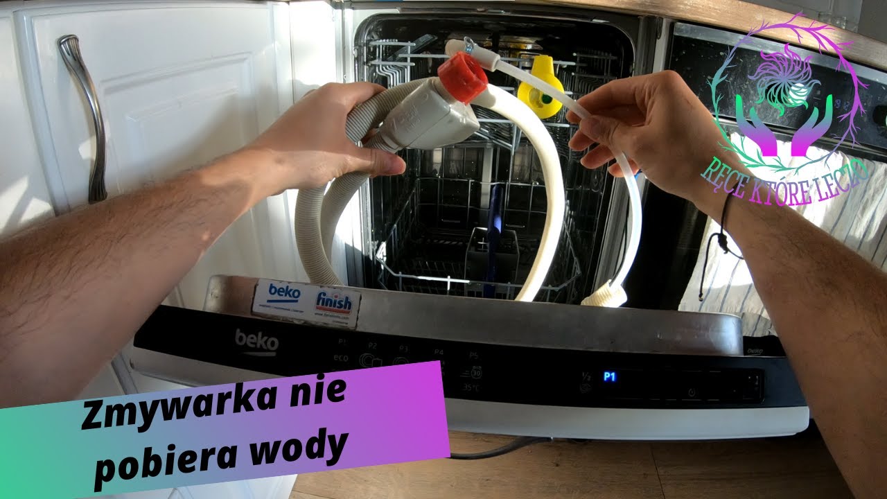 Zmywarka Beko nie rozpoczyna zmywania. Wymiana zaworu Aquastop w zmywarce Beko