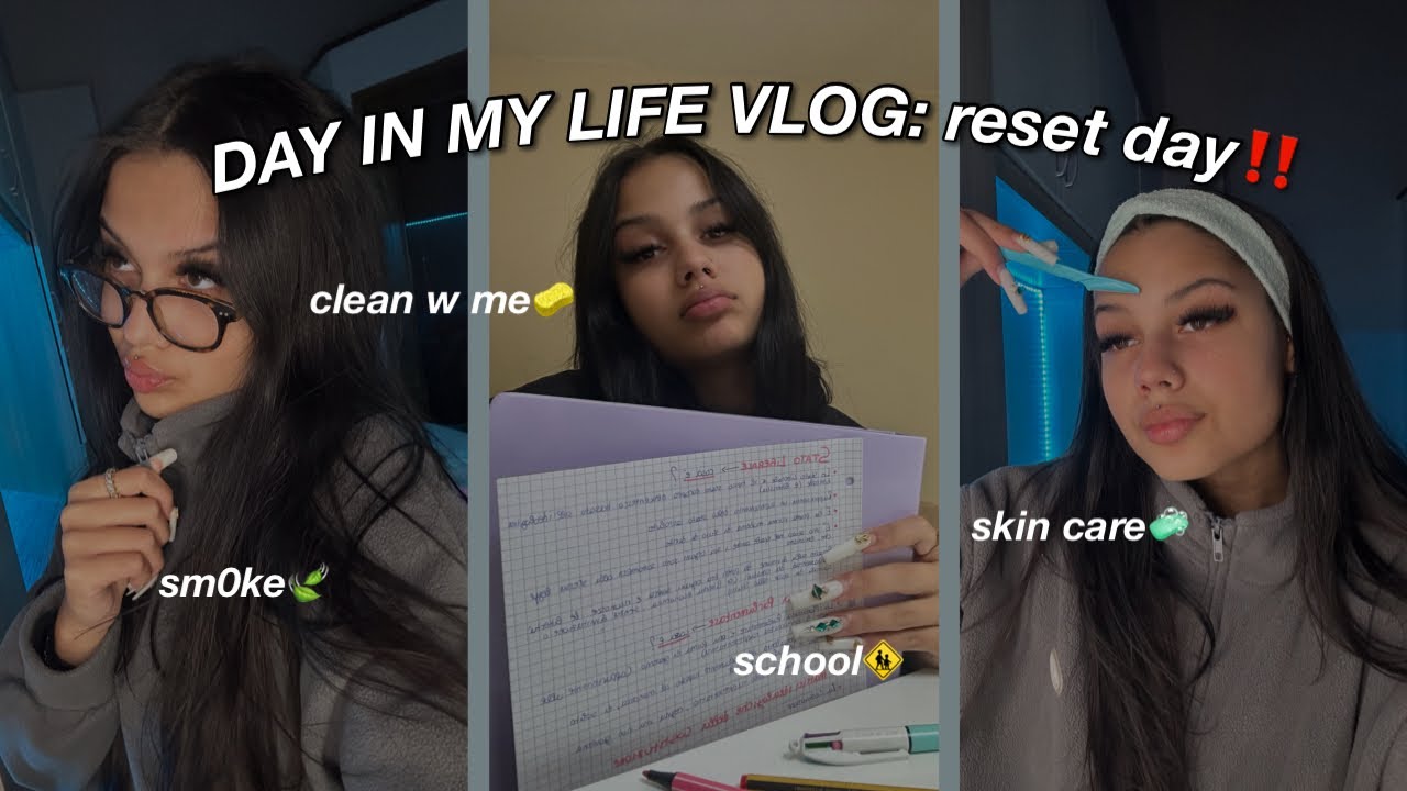 RESET DAY🧼‼️ (day in my life vlog)
