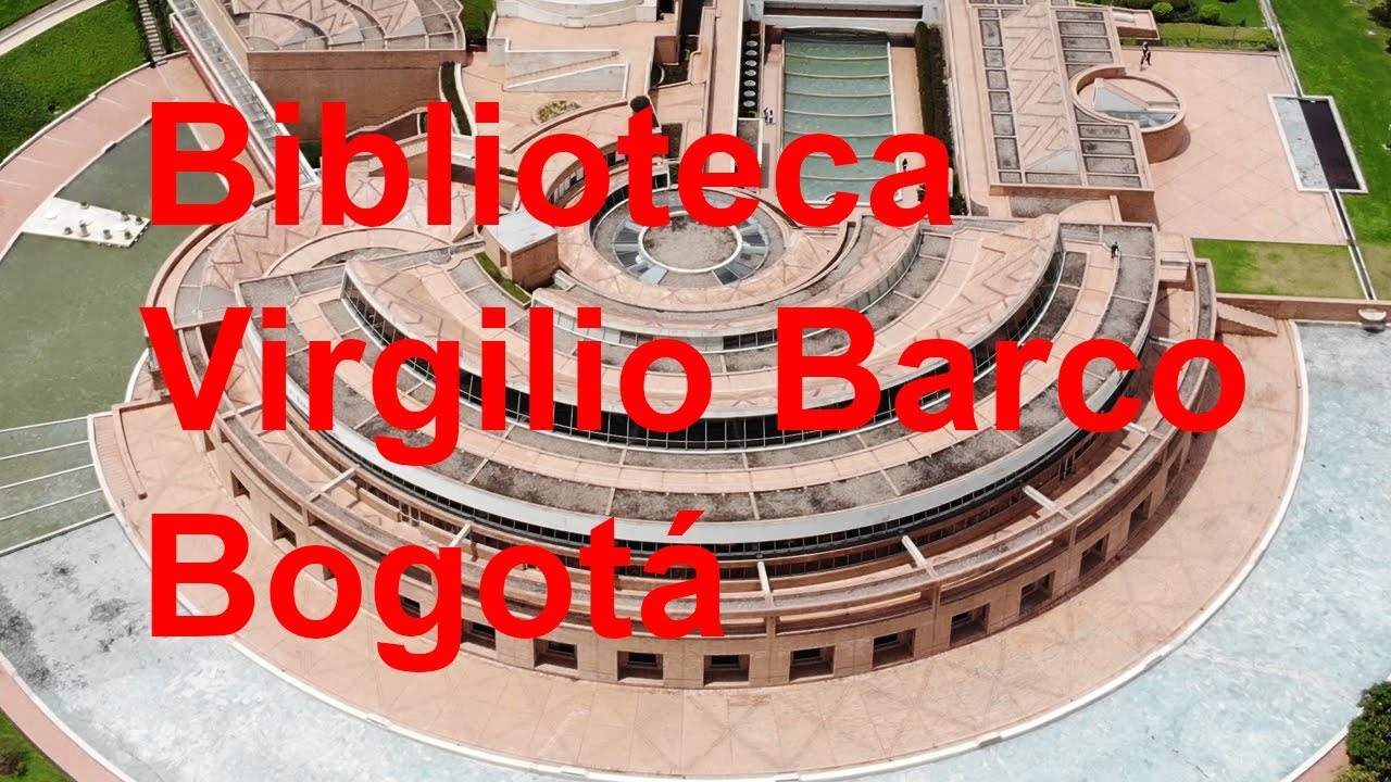 Virgilio Barco Library Bogot&aacute; | Rogelio Salmona - Drone