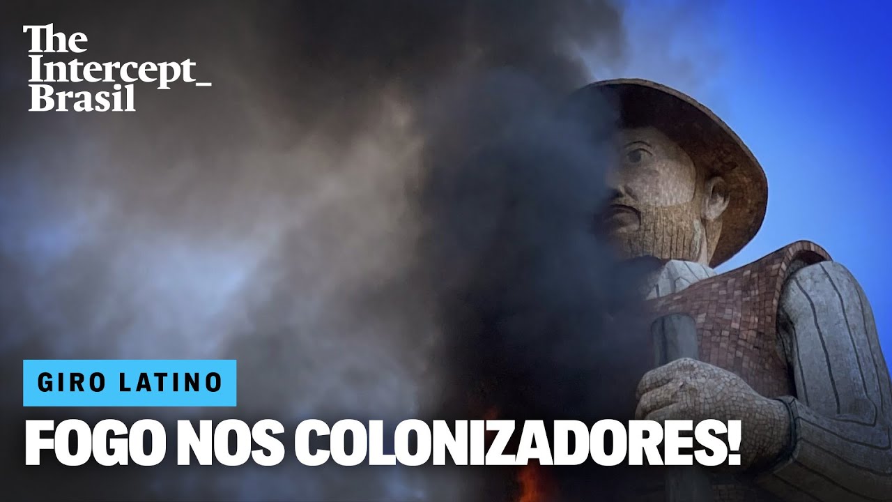 A queima de estátuas na América Latina