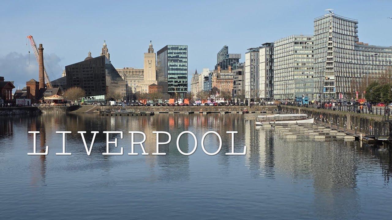 New 4K Liverpool City Walk: Iconic Architecture & Relaxing Street Ambience (25 Min TV Screensaver)