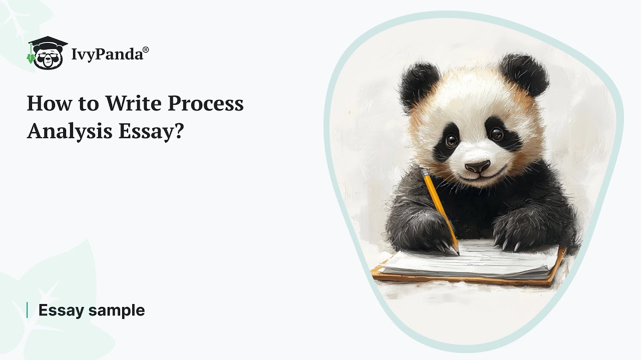 How to Write Process Analysis Essay? | Essay Example