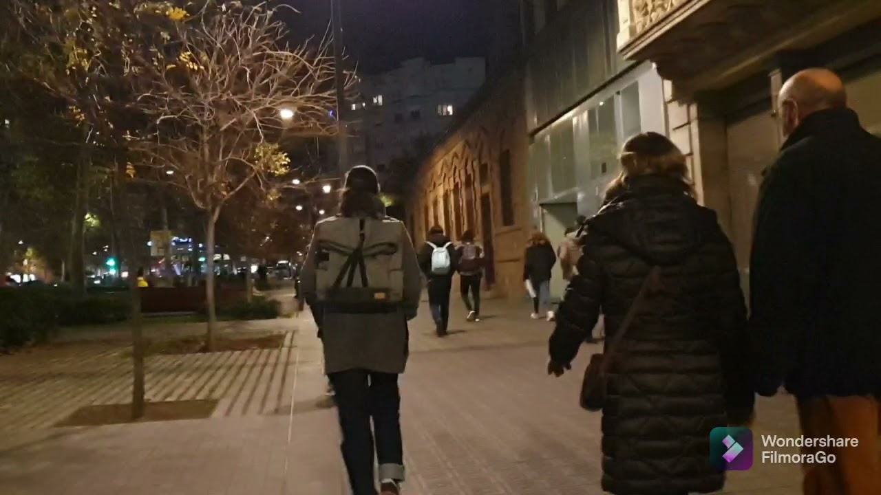 day and night visión in Barcelona spain...