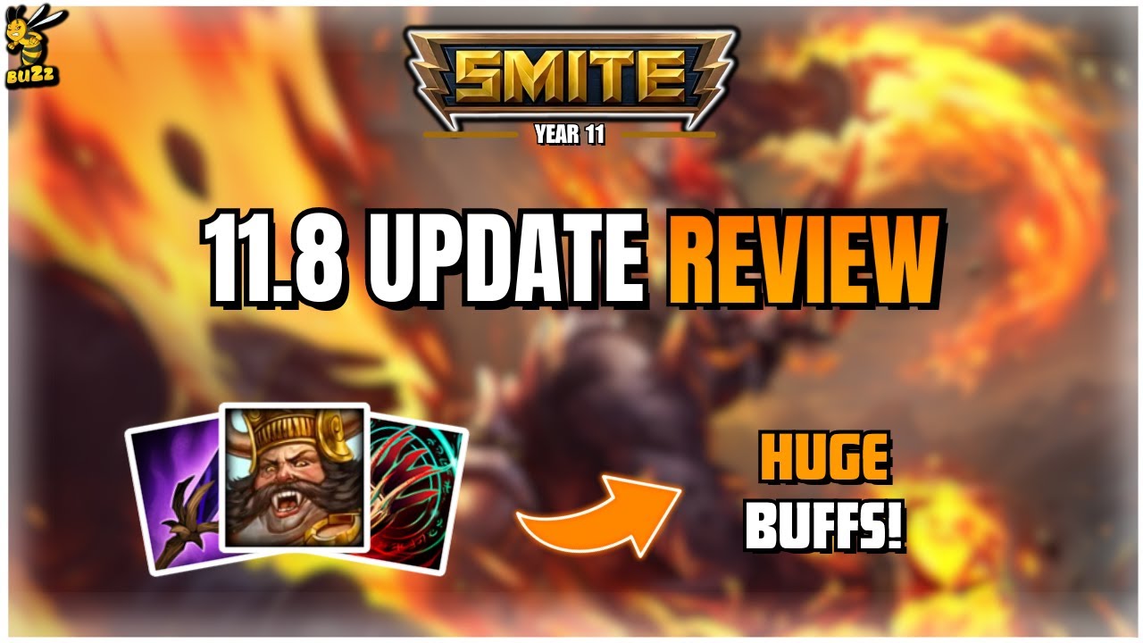BIG BUFFS INCOMING! | 11.8 Patch Notes Update Review - Smite