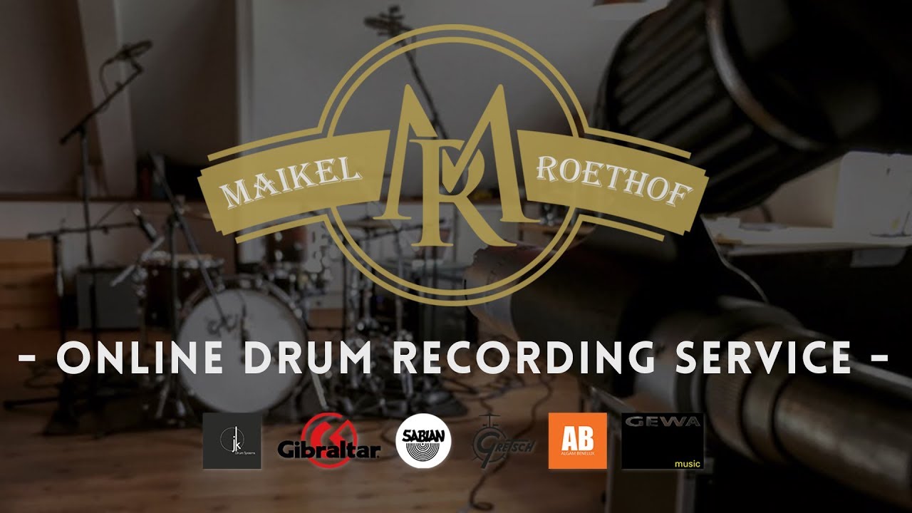 Online Drum Recording Service - Maikel Roethof