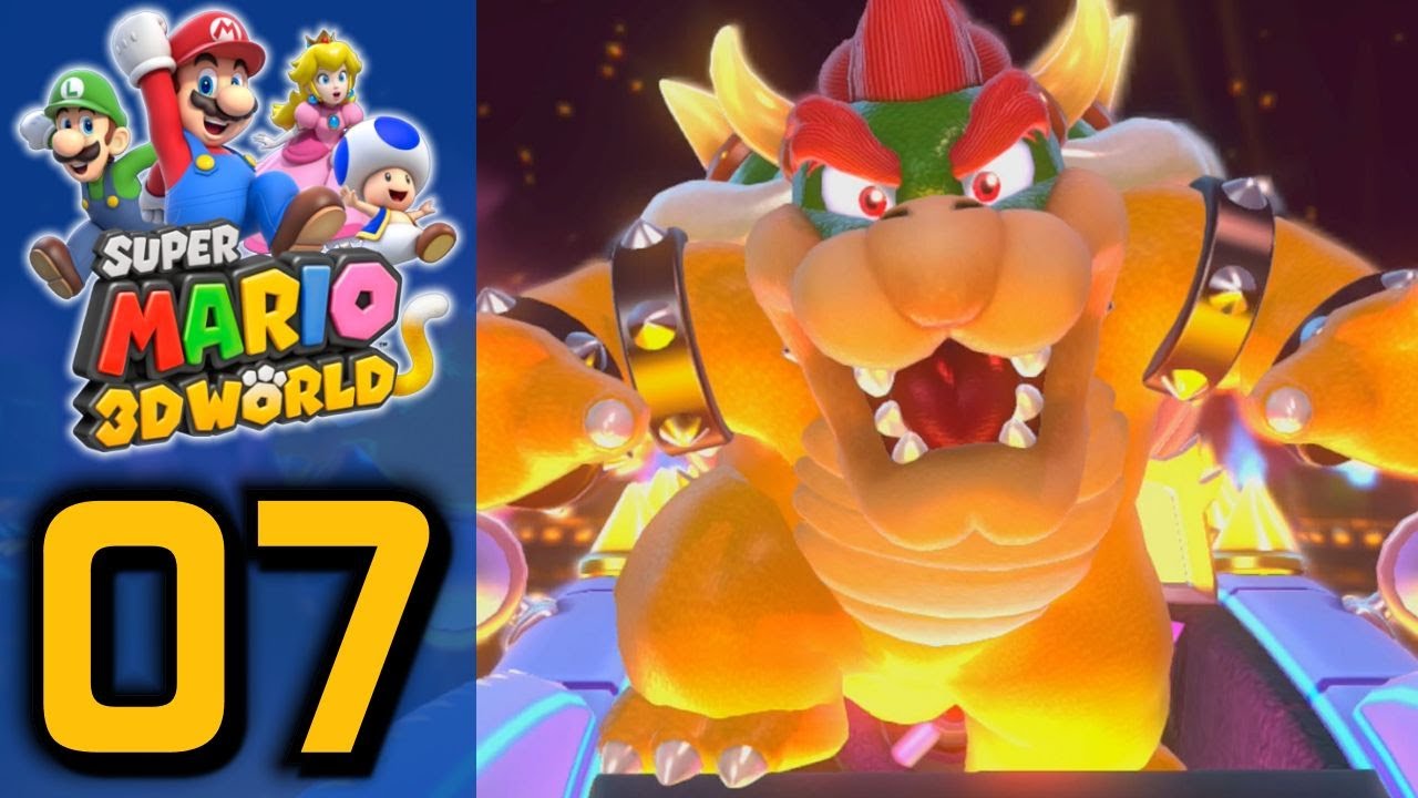 Super Mario 3D World - Red-Hot Fails (Part 7, World 7 COMPLETE)