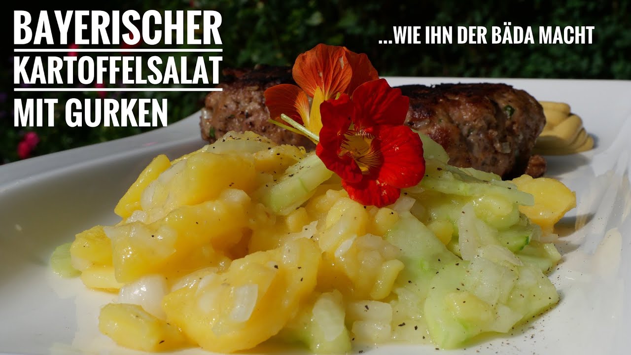#608: Bayerischer Kartoffelsalat mit Gurken - wie ihn der Bäda macht (mit Essig & Öl)