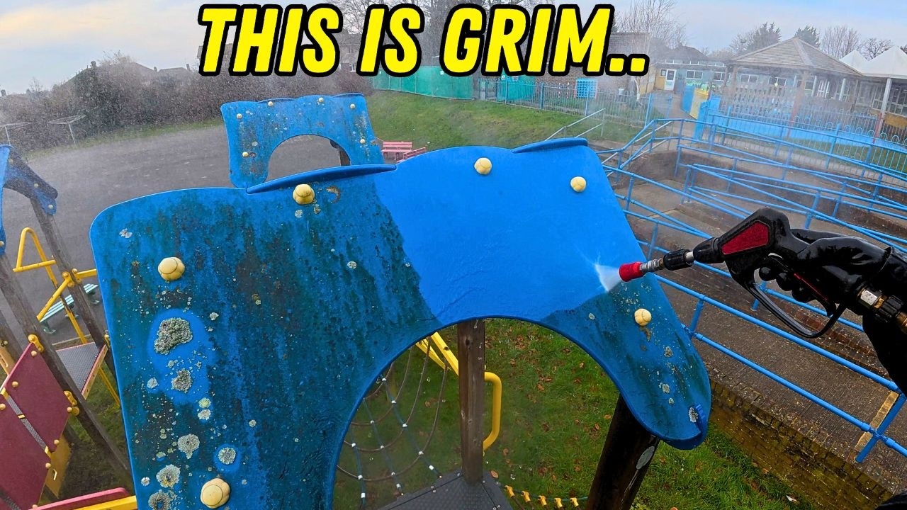 Funding Lacking, Colours POPPING! Free Playground Transformation