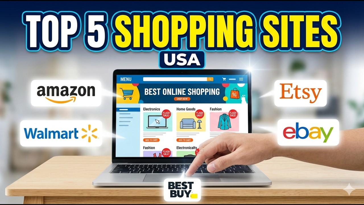 5 Best Online Shopping Sites in USA