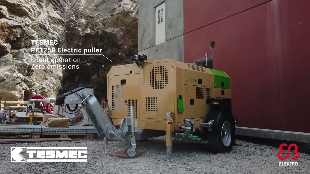 Tesmec PE1250 Full Electric Machines