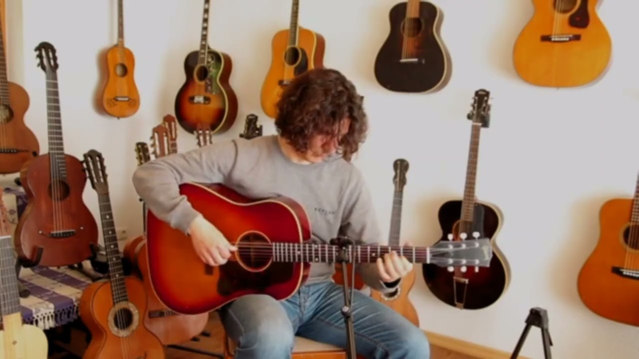 Gibson J-45 1962 – cool Roundshoulder Vintage Dreadnought - fabulous player with great vintage sound