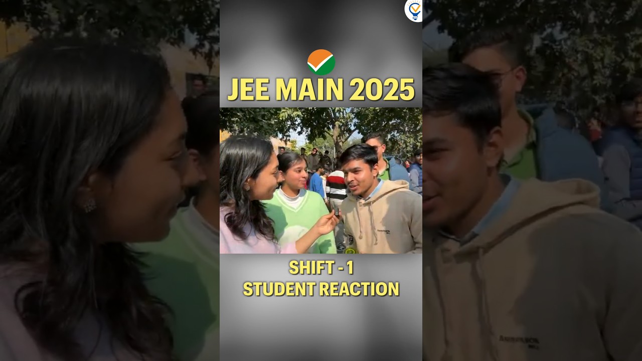 JEE MAIN 2025 EXAM | Student Reaction 😱