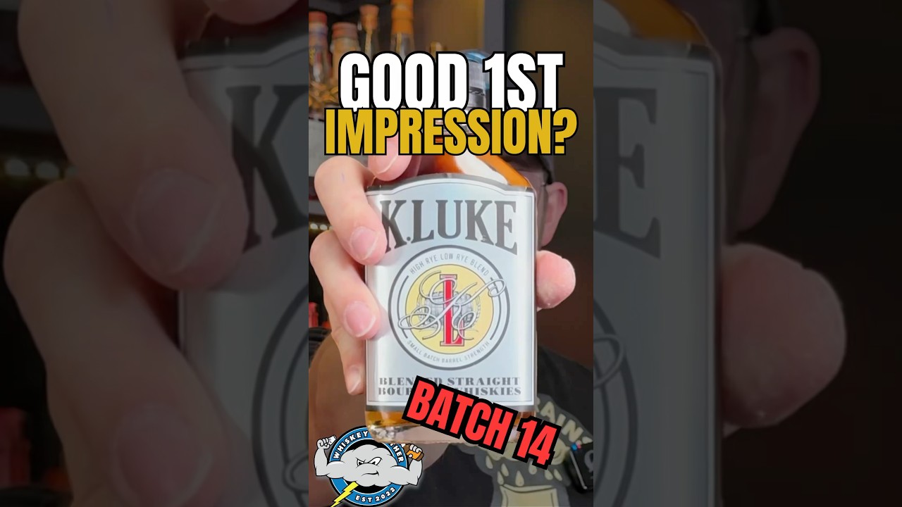 This Was My First Time Trying K. Luke Bourbon | Is Batch 14 Good? 
