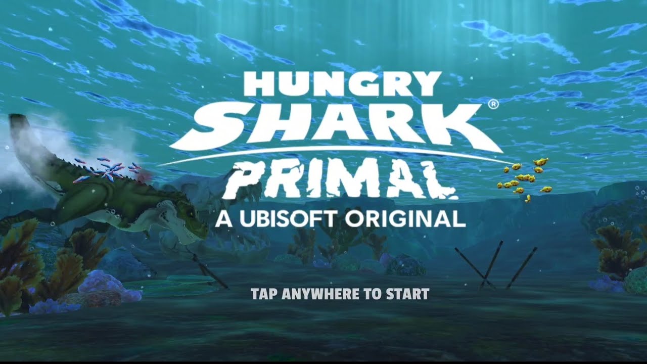 Hungry Shark Primal gameplay | android, mobile game