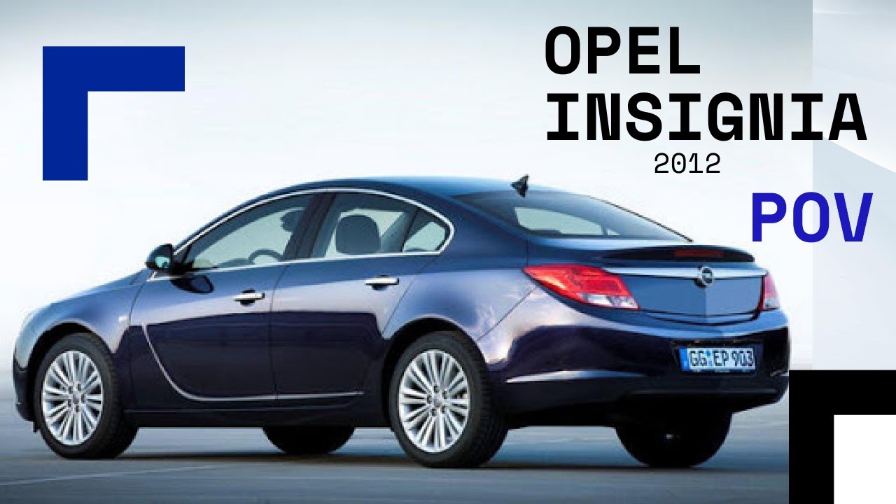 OPEL INSIGNIA 2.0 СDTI 160 HP 2012 POV