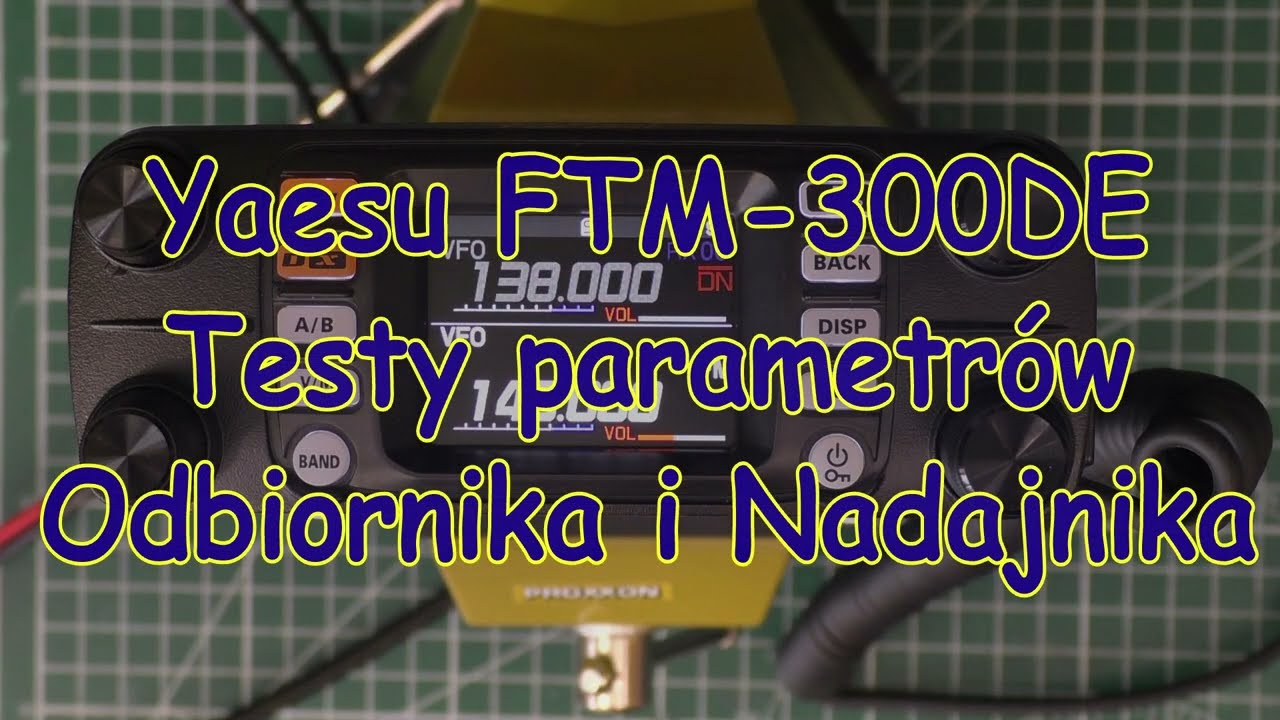 Radio Yaesu FTM-300DE test