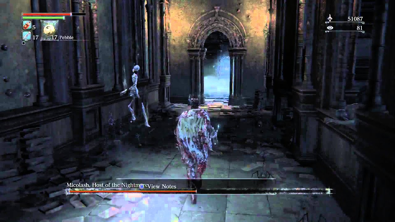 Bloodborne - How To Kill Micolash, Host of the Nightmare