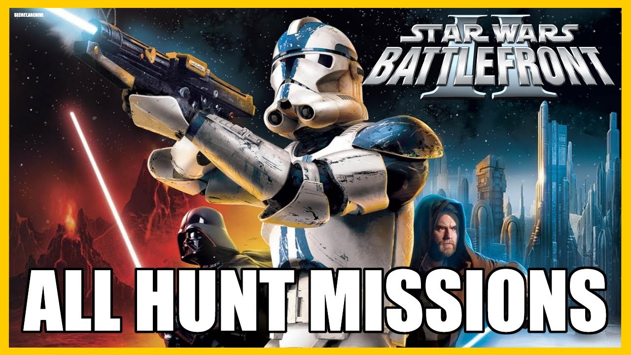 Star Wars: Battlefront II (2005) | Hunt | All Maps | No Commentary