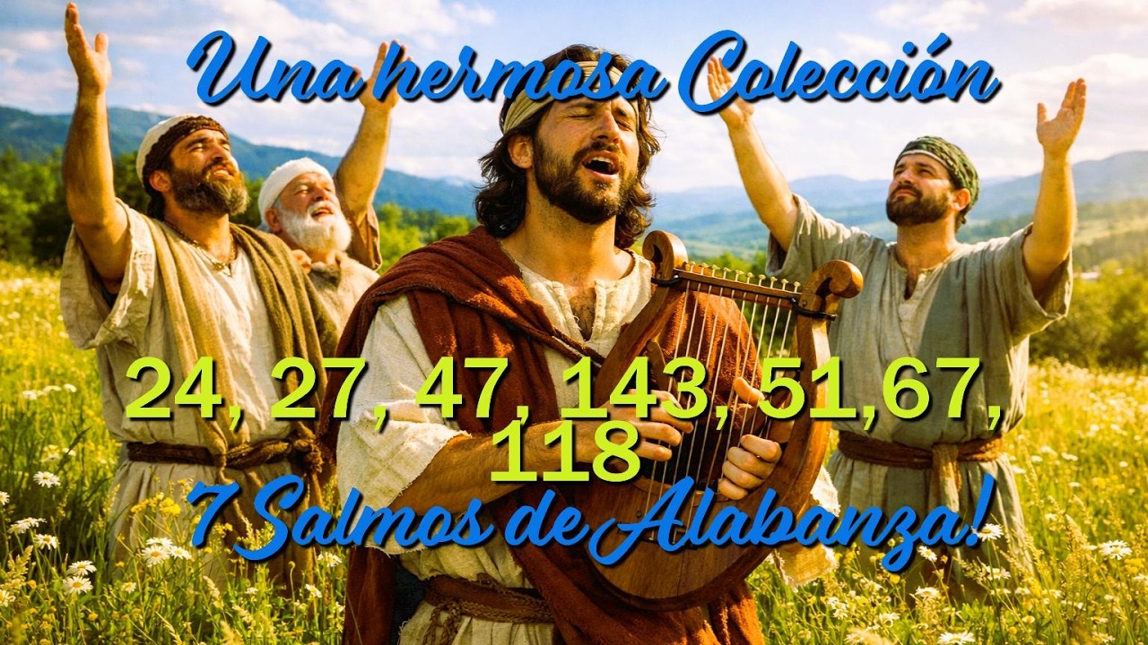 Salmos de Alabanza  24, 27, 47, 143, 51, 67
