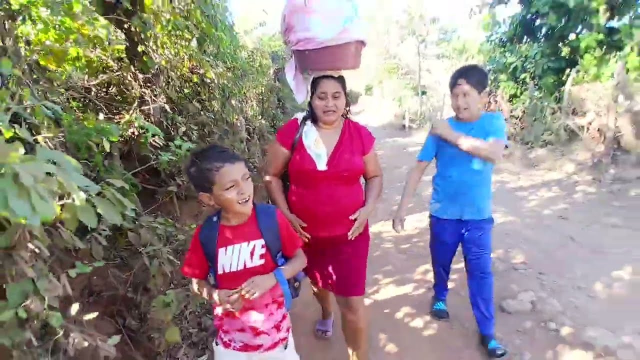 Llegando al destino que teniamos para entrar una canasta 🎄🤗