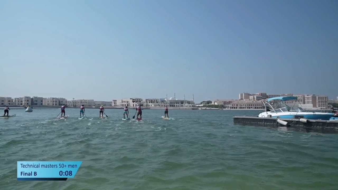 Technical Masters 50+ Men - Final B / 2025 ICF SUP World Championships Abu Dhabi