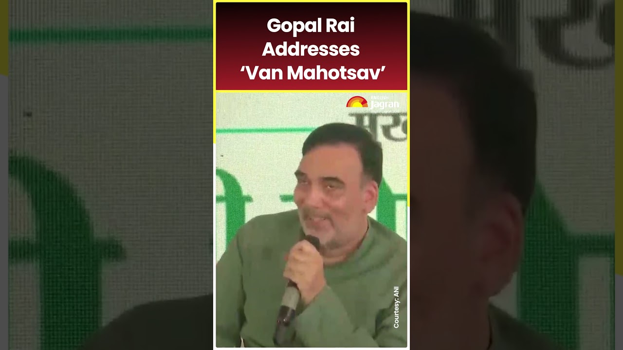 Gopal Rai Addresses &lsquo;Van Mahotsav&rsquo; Programme #shorts #shortsfeed
