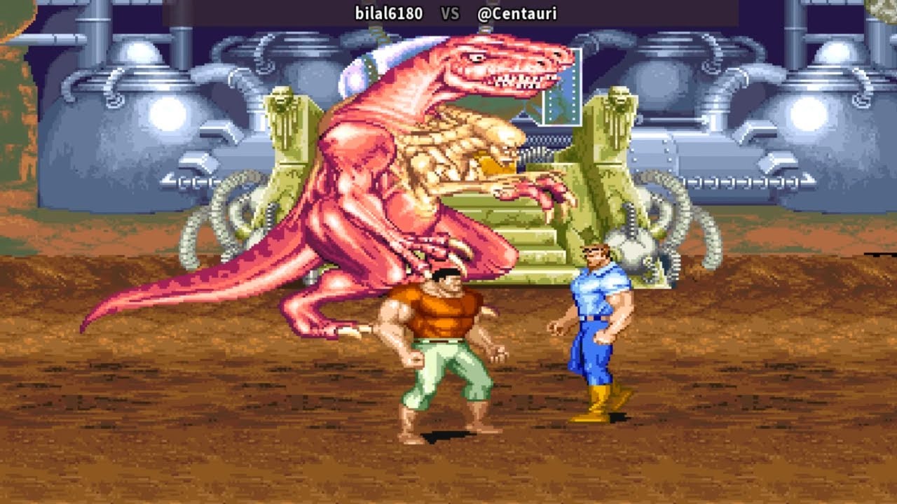 Cadillacs and Dinosaurs | Fightcade 캐딜락과 공룡 Jack & Mess 恐龙快打 2 players 1 credit gameplay