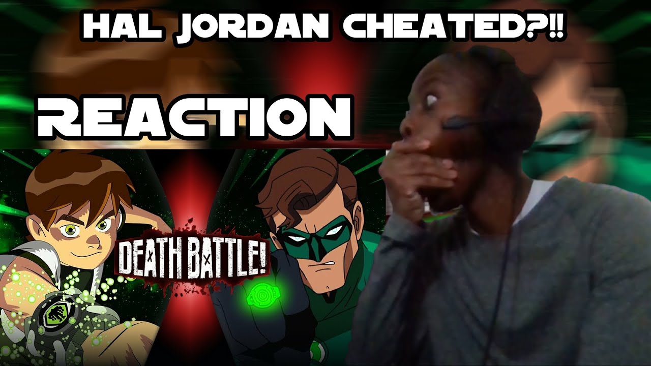 HE CHEATED?!! "Marqmaster's" Ben 10 vs Hal Jordan (Green Lantern) DEATH BATTLE REACTION